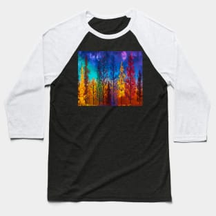 Colourful Forest Baseball T-Shirt